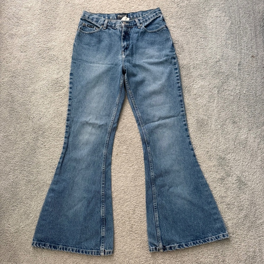 SQZ Jeans High Waisted Flare Jeans, Size 9/10